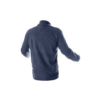Флисовая толстовка HOEGERT TECHNIK PASADER, темно-синяя, р.3XL/58 HT5K383-3XL