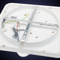 Светодиодная диммируемая люстра RITTER с ДУ BRIENNO 100Вт, 2700К+6400K/4200К/6400К+2700K, 7000Лм 520x50мм 52387 1