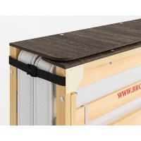 Ортопедическая раскладная кровать Dr. Bronz Основа сна венге 90200104