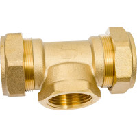 Тройник Stahlmann F 25х1х25 EF 2217201