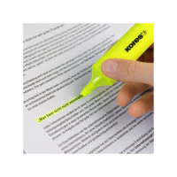 Маркер выделитель текста Kores набор 4 цвета, 0.5-5 мм 36140.02 1280162