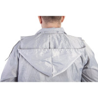 Защитный антистатичный халат Jeta Safety Carbo-Lab 98 полиэфир, 2 карбон, размер M JPR275-M