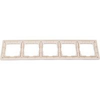 Рамка на 5 постов WERKEL - W0052003/ Электроустановочные изделия - (слоновая кость, basic) a051292