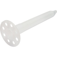 Тарельчатый дюбель гриб с гвоздем для монтажных пистолетов Fedast IN150 100 шт/уп FD150IN