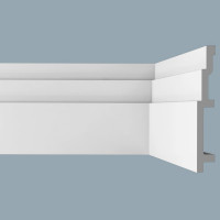 Напольный плинтус bello deco XPS П 13 140x20 мм 00-00104297