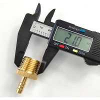 Штуцер пневмо (10 шт; 1/2"НРх6 мм) Профитт 9276744