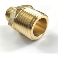 Ниппель латунный переходной пневмо 1/2"НР - 3/8"НР Профитт 9276287