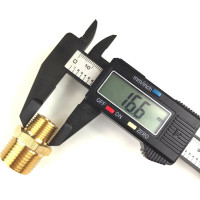 Ниппель латунный переходной пневмо 1/2"НР - 3/8"НР Профитт 9276287