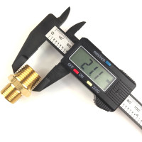 Ниппель латунный переходной пневмо 1/2"НР - 3/8"НР Профитт 9276287