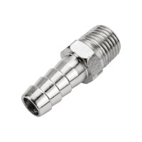 Штуцер елочка 10 мм - наружная резьба 1/4" Pegas pneumatic 4003