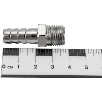 Штуцер елочка 10 мм - наружная резьба 1/4" Pegas pneumatic 4003