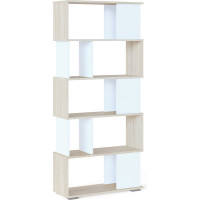 Стеллаж СОКОЛ дуб сонома/белый СТ-12 00-00010716