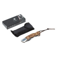 Складной нож Stinger 92 мм, серебристый FK-726