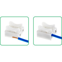 Пружинные монтажные клеммы duwi для осветительного оборудования СМК-823-2-10, 2,5мм2, 5 шт. 26738 6