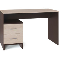 Компьютерный стол СОКОЛ венге/беленый дуб КСТ-114 КСТ114В5б5