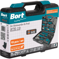 Набор ручного инструмента BTK-19 BORT 93412864