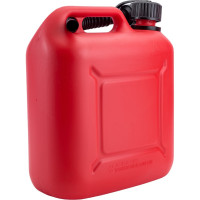 Канистра полиэтиленовая красная для ГСМ с заливным устройством 10 л REDMARK RM800010
