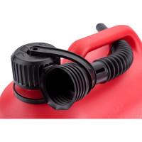 Канистра полиэтиленовая красная для ГСМ с заливным устройством 10 л REDMARK RM800010