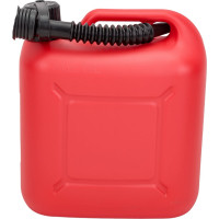 Канистра полиэтиленовая красная для ГСМ с заливным устройством 10 л REDMARK RM800010