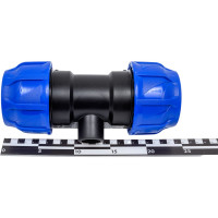 Компрессионный переходной тройник VALFEX ПНД, с внутренней резьбой, 63-3/4"-63 1210016303463