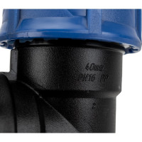 Компрессионный переходной тройник VALFEX ПНД, с внутренней резьбой, 40-1 1/2"-40 1210014011240