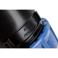 Компрессионная соединительная муфта VALFEX ПНД, с внутренней резьбой, 63x2 1/2" 121001263212