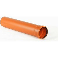 Труба НПВХ ХЕМКОР наружной канализации SN 4 110x3000 мм 1491059 05984