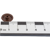 Заглушка Локри темно-коричневая, 15 шт. 800776