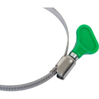 Хомут с ключом Nord-Yada 60-80 мм, нерж. сталь 901171