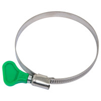 Хомут с ключом Nord-Yada 60-80 мм, нерж. сталь 901171