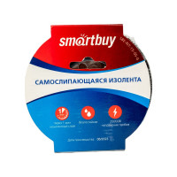 Самослипающаяся изолента Smartbuy 0,76x15 мм, 5 метров, черная SBE-RIT-15-05-b