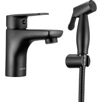 Смеситель для раковины Swedbe Mars однорычажный, с гигиеническим душем 1760B