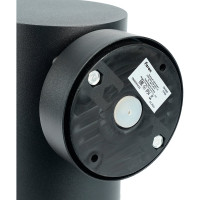 Садово-парковый светильник FERON DH1001, на стену, GX53, 230V, черный, 11708