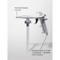 Пистолет-насадка REMIX PS-5 для антигравия RM-PS-5