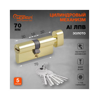Цилиндровый механизм НОРА-М STD AL ЛПВ-70 35-35 золото 16559