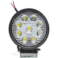 Фара рабочего света Автоэлектрика LED круглая, рассеянный (ближний) свет 09.1876