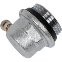 Автоматический никелированный воздухоотводчик для радиаторов ITAP 1" правый 299 R