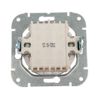 Механизм выключателя Bylectrica 2-клавишный, скрытая установка, серия ПРОВАНС, белый С510-3302