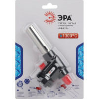 Газовая горелка ЭРА GB-01P с пьезоподжигом установка на баллон, Б0052489