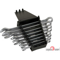 Набор ключей 8 предметов СЕРВИС КЛЮЧ  8.9.10.12.13.14.17.19, холодный штамп CR-V PROFFI 70020