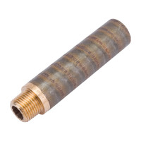Удлинитель Viega, НВ, 1/2"х100 мм бронза 357245