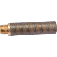 Удлинитель Viega, НВ, 1/2"х100 мм бронза 357245