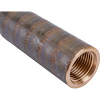 Удлинитель Viega, НВ, 1/2"х100 мм бронза 357245