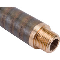 Удлинитель Viega, НВ, 1/2"х100 мм бронза 357245