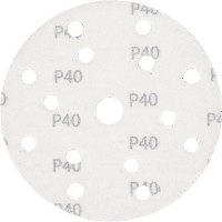Круг шлифовальный Purple PP627 (150 мм; 15 отверстий; Р40; 50 шт) Hanko PP627.150.15.0040
