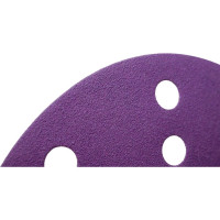 Круг шлифовальный Purple PP627 (150 мм; 15 отверстий; Р150; 100 шт) Hanko PP627.150.15.0150
