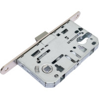 Замок под цилиндр пластиковый матовый никель Вантаж P85SN