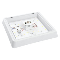 Светодиодный светильник с ИК-датчиком FERON AL3023 в пластиковом корпусе 25W 4000K IP20 белый 41804