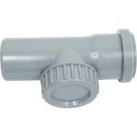 Ревизия с крышкой VALFEX D50 мм, внутренняя канализация 20103050