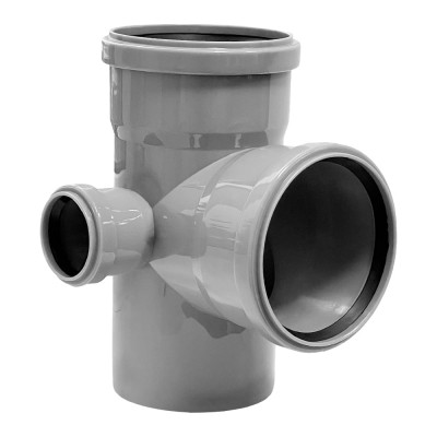 Двухплоскостная крестовина VALFEX 110/110/50, левая, внутренняя канализация 28111150